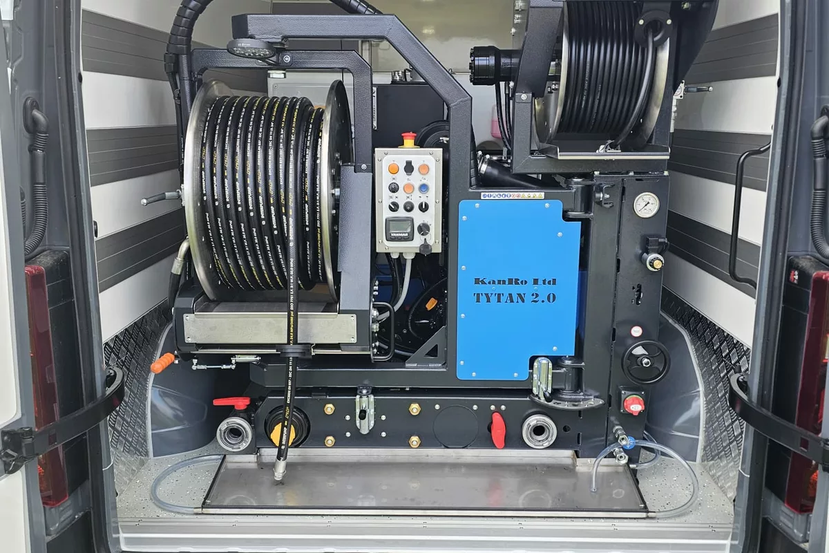 Matériel d'hydrocurage haute pression NT Hydrocureur